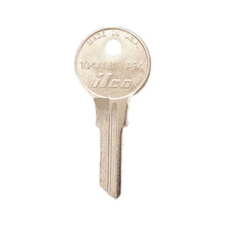Ilco Ilco: Key Blanks, 104AM-AP4 CHICAGO (41A F41E) ILCO-104AM-AP4